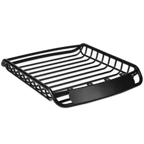 127cm Universal Travel Roof Rack Basket Car Luggage Carrier Steel Cage Vehicle Cargo Box