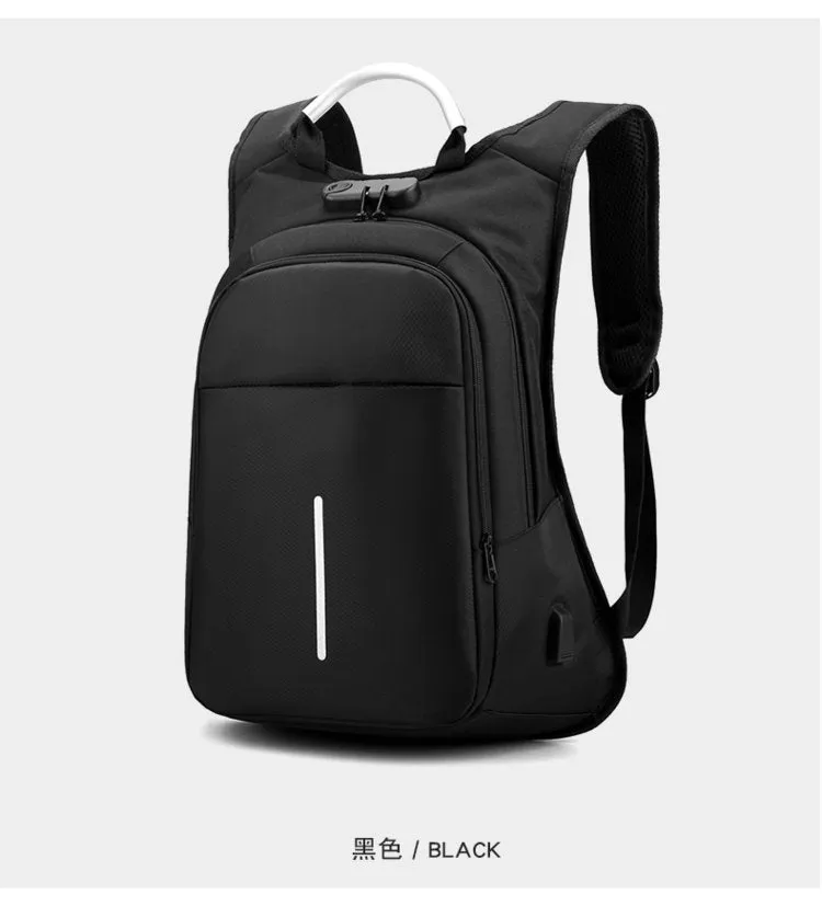 15.6-inch laptop bag password lock backpack