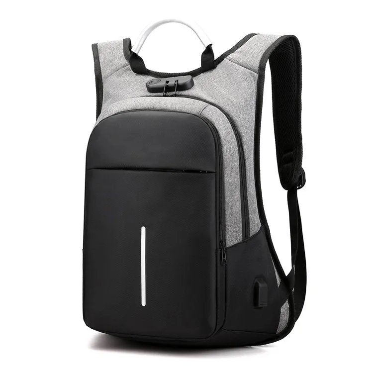 15.6-inch laptop bag password lock backpack