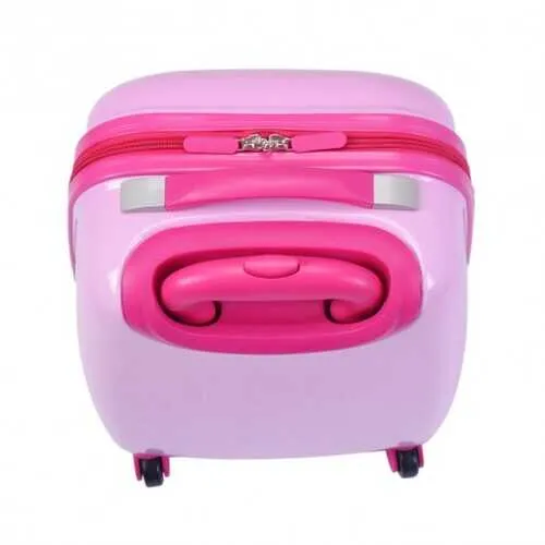 2 pcs 12" 16" Pink Kids Girls  Suitcase Backpack Luggage Set