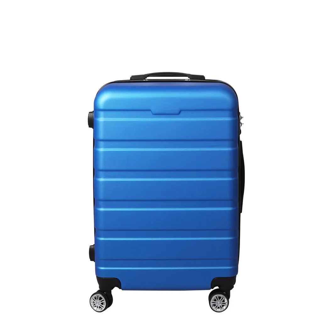 24"Luggage Case Suitcase - Blue