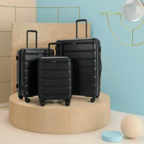 3 Piece Luggage Set with TSA Lock