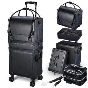 3in1 Portable Rolling Case for Sales Rep, Event Planner