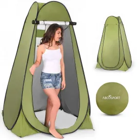 Abco Pop Up Privacy Tent Instant Portable Outdoor Shower Tent, Camp Toilet,