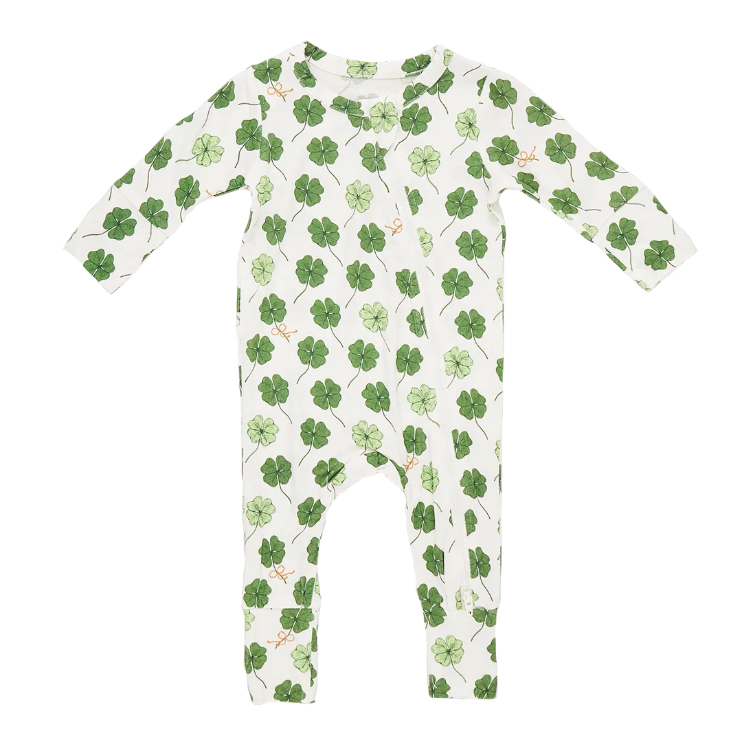 Baby Bamboo Romper - Shamrock Sweetness