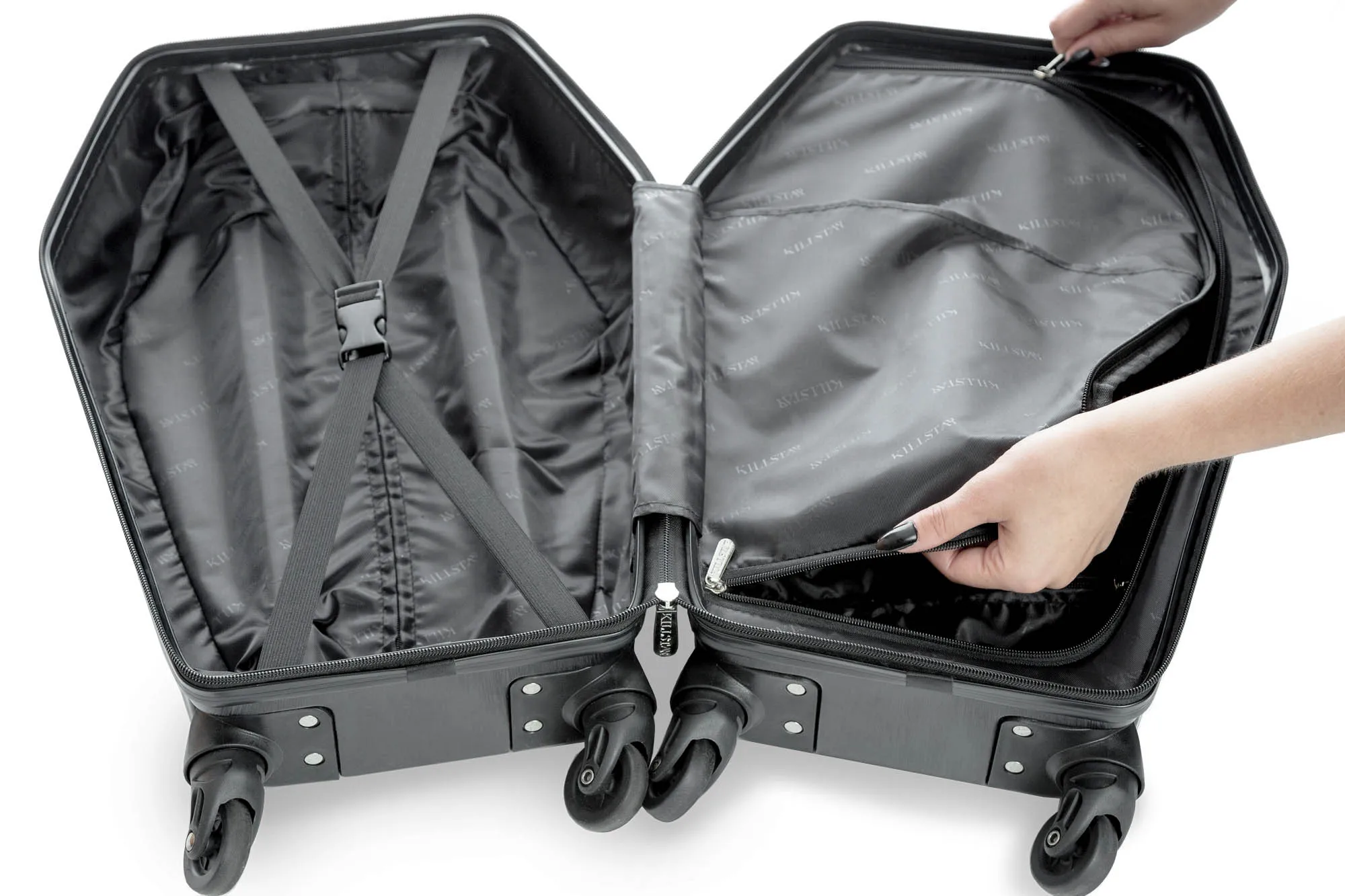 Casket Carry Coffin Travel Suitcase - Small