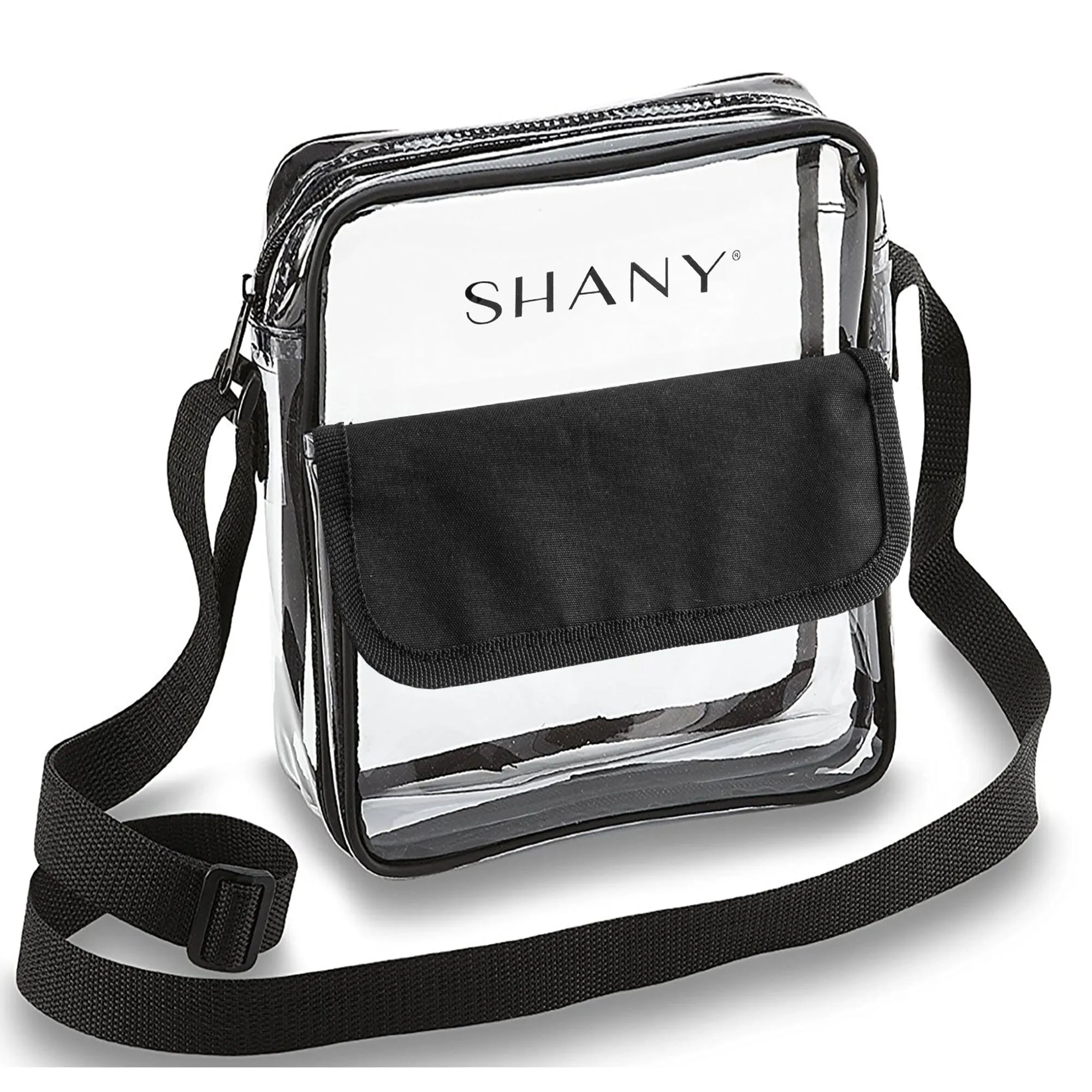 Clear All-Purpose Cross-Body Messenger Bag