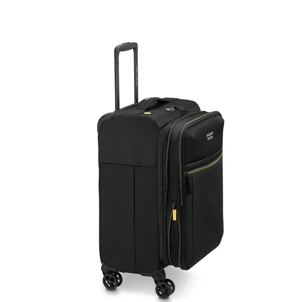 Delsey BROCHANT 3.0 Softsided Luggage Set - Black