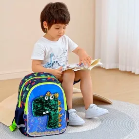 Dinosaur Children's Backpack Sequins