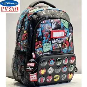 Disney Superhero Boys Backpack – Iron Man & Spiderman School Bag