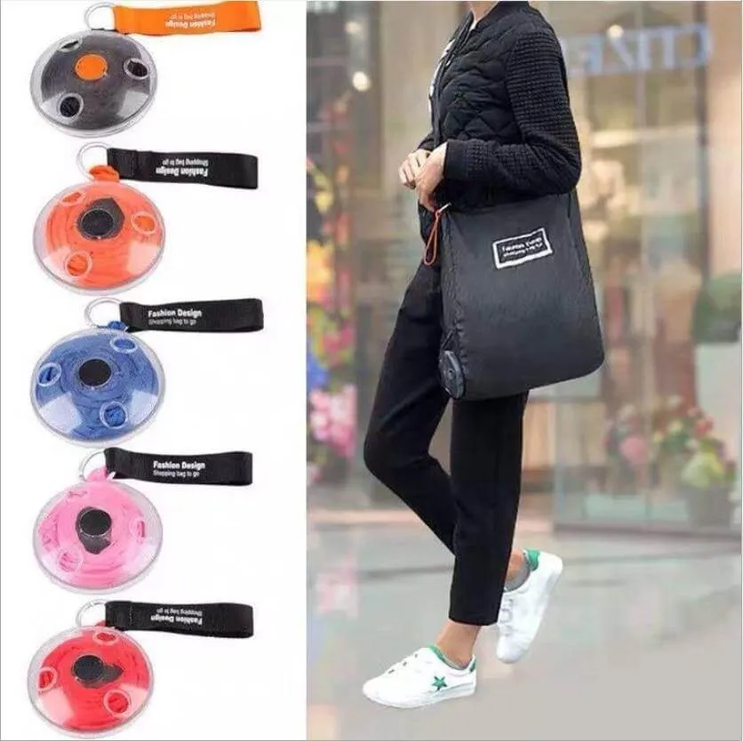 Foldable Eco-Friendly Shopping Bag Disc