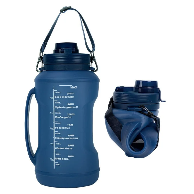 Indestructible Foldable Camping Water Bottle