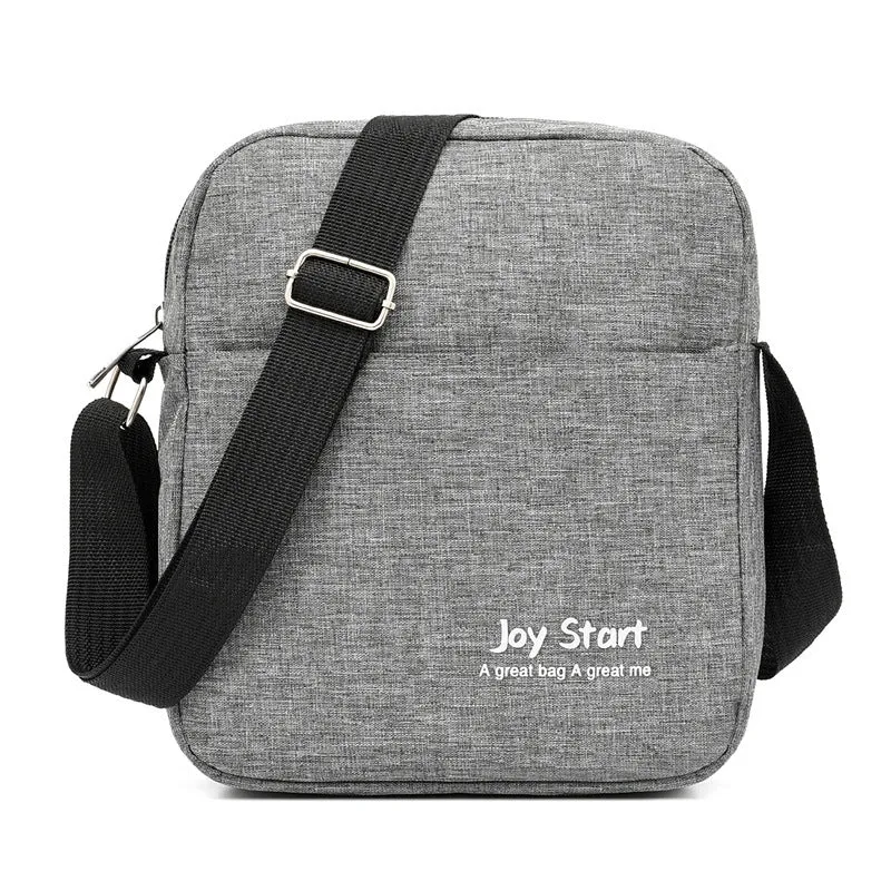 Large Sport Swagger Bag Fashionable Backpack Black Grey