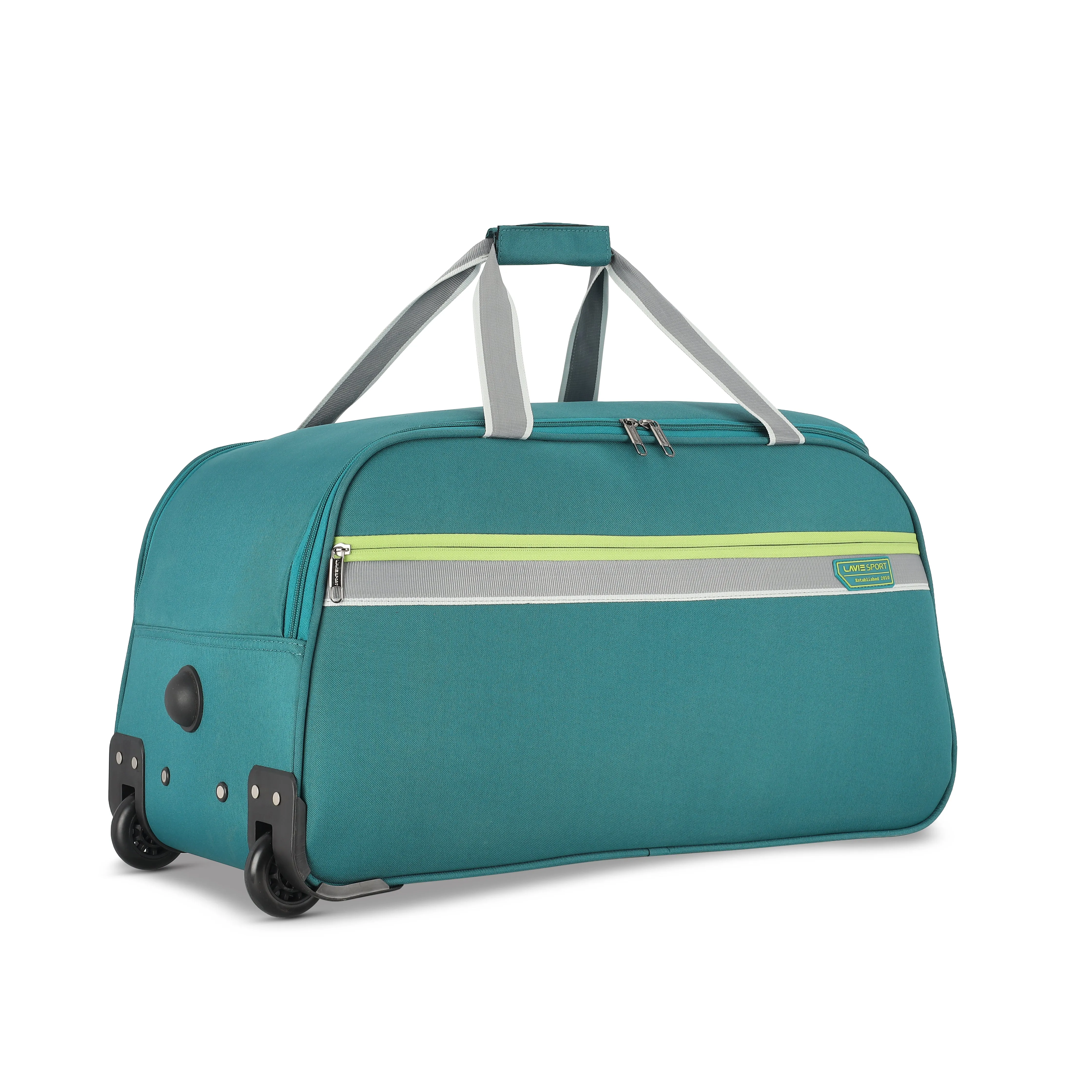 Lavie Sport Meridian X Large Size 63 cms Wheel Duffle Bag Teal