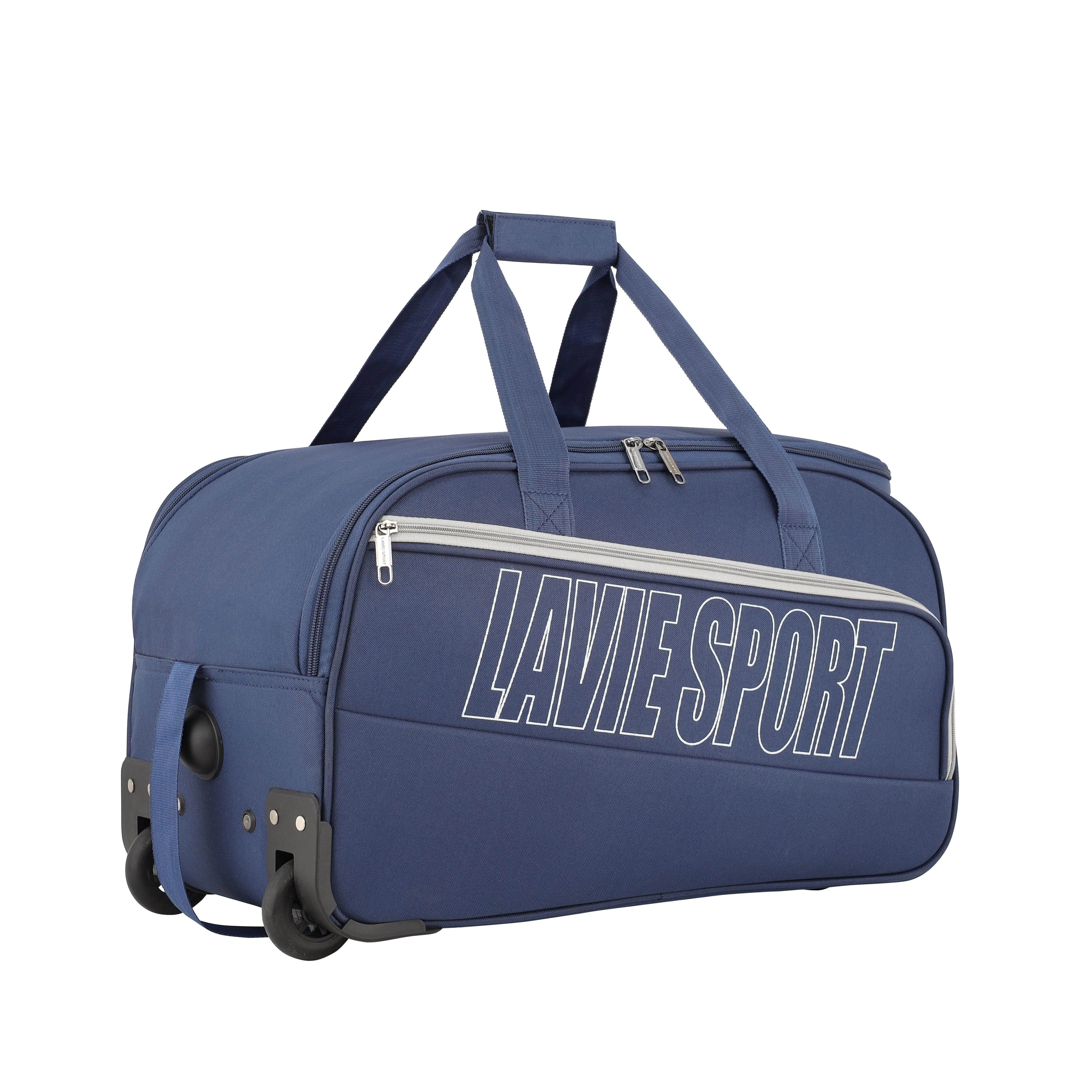 Lavie Sport size 53 cms Star Wheel Duffle Bag | Navy