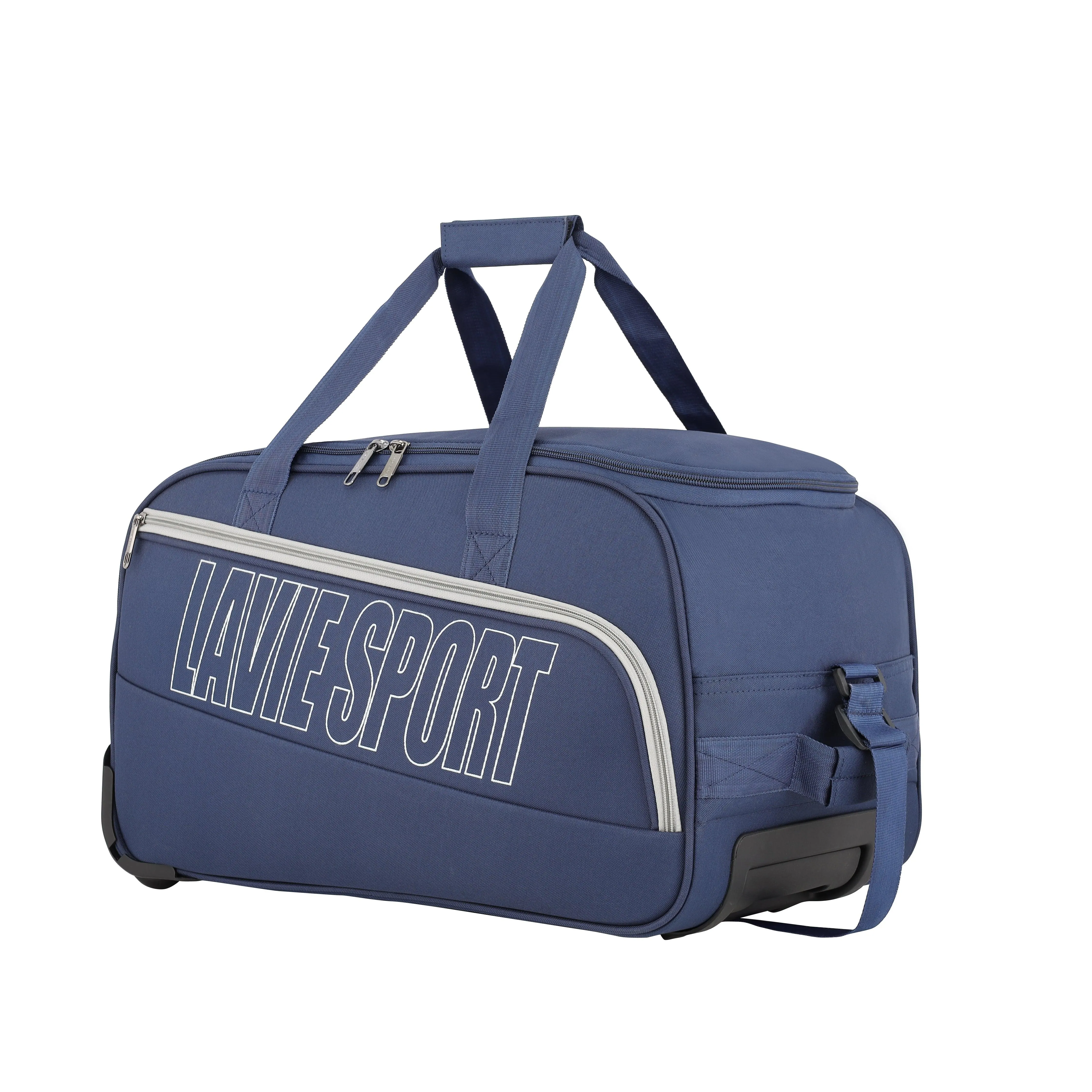 Lavie Sport size 53 cms Star Wheel Duffle Bag | Navy