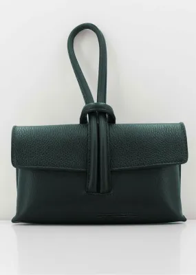 Loop Handle Leather  Bag