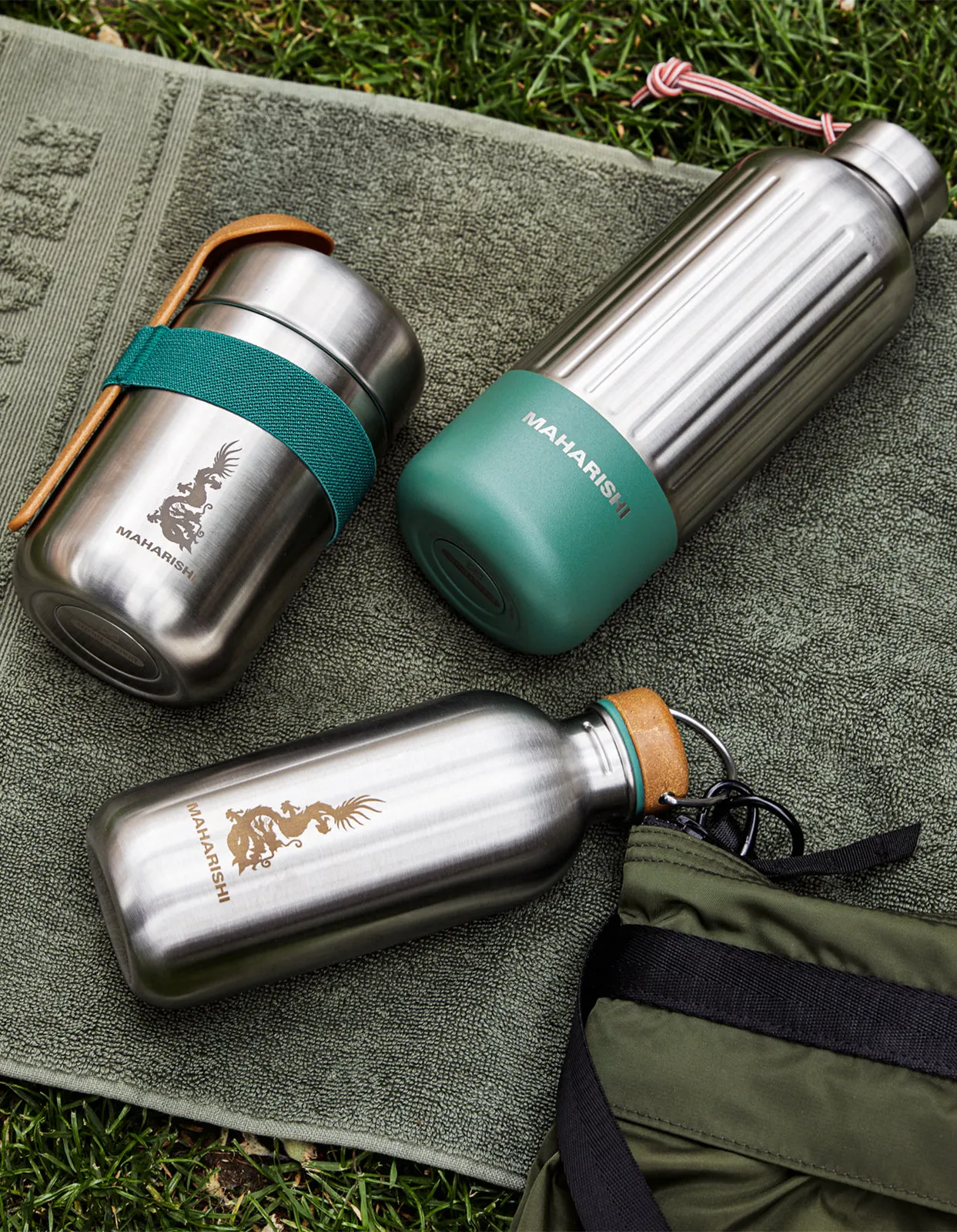 Maharishi x Black Blum Steel Bottle