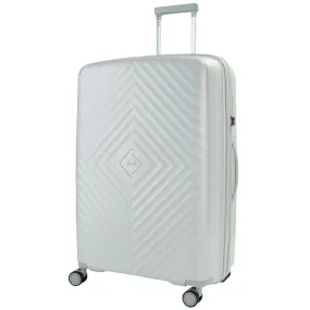 Rock Infinity 73cm Large Expander Hardsided Suitcase - Pearl