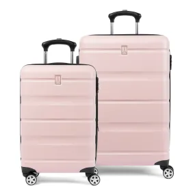 Runway 2 Piece Carry on and Convertible Medium to Large Check in Hardside Luggage Set (Reg. $269.99)