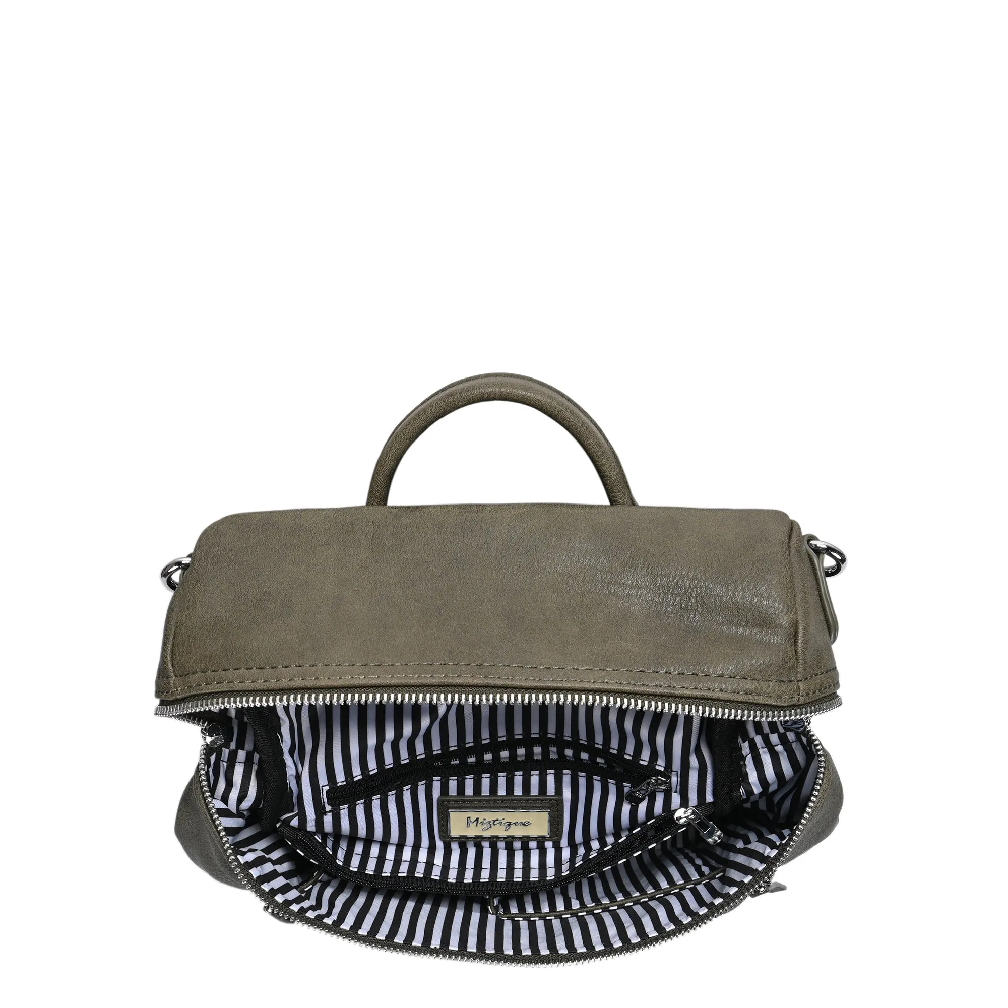 Sienna Utilitarian Shoulder Backpack Purse