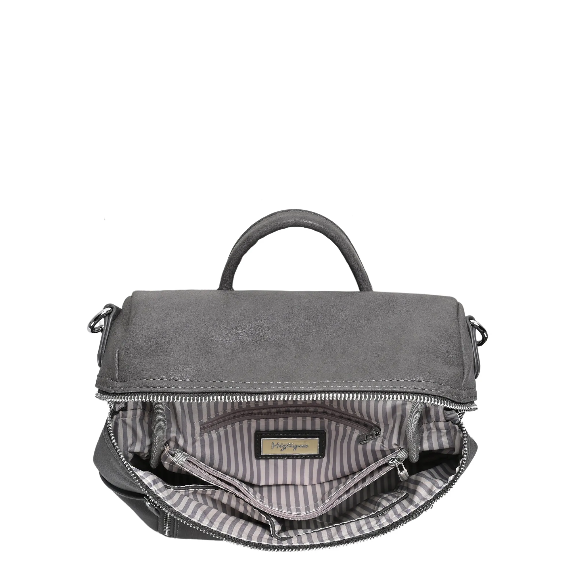 Sienna Utilitarian Shoulder Backpack Purse