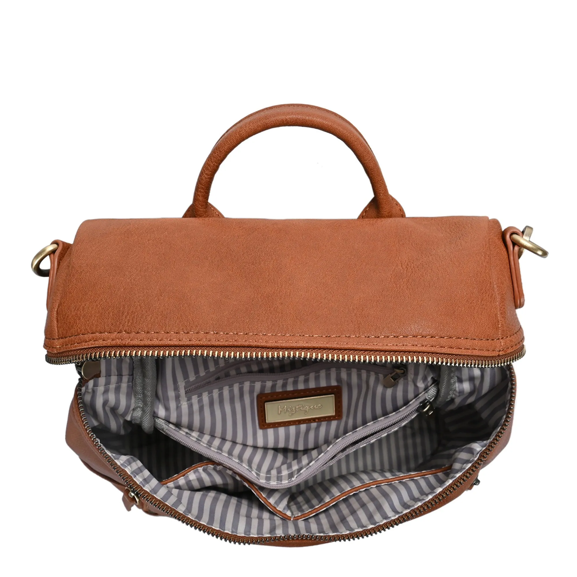 Sienna Utilitarian Shoulder Backpack Purse