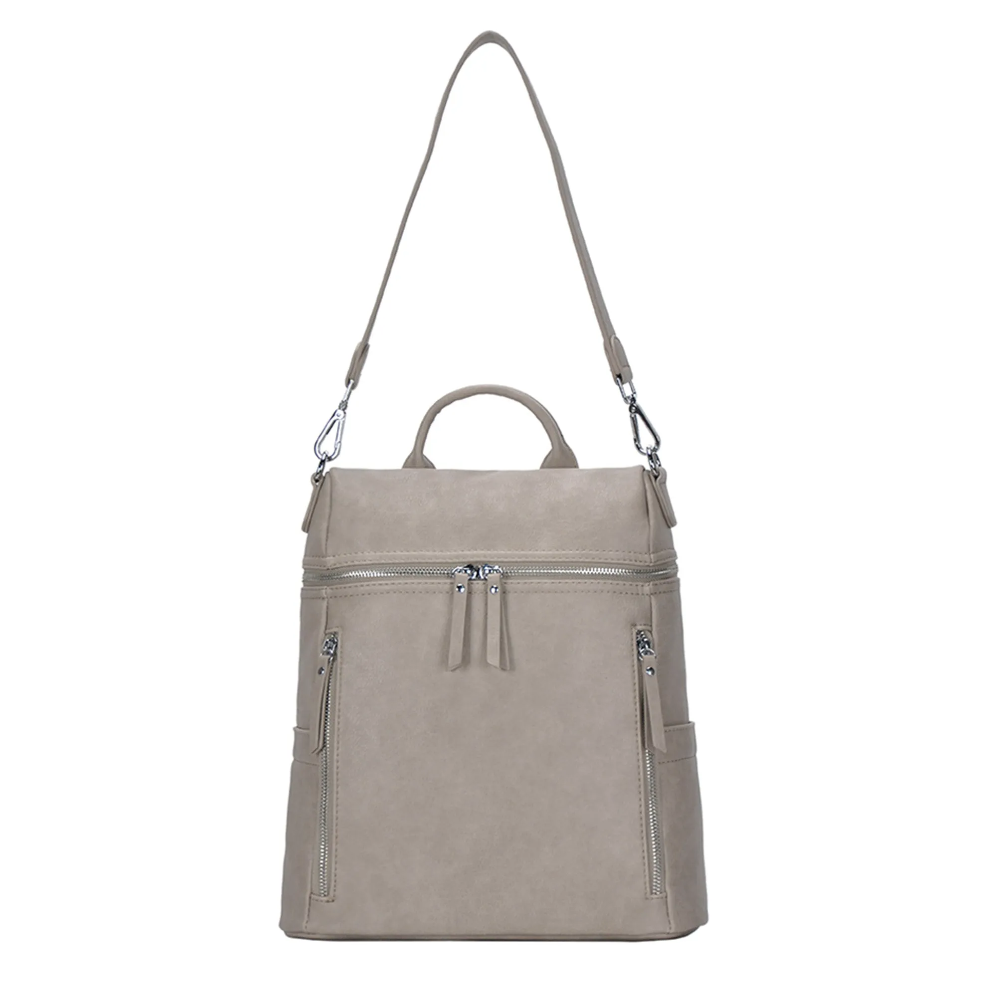 Sienna Utilitarian Shoulder Backpack Purse