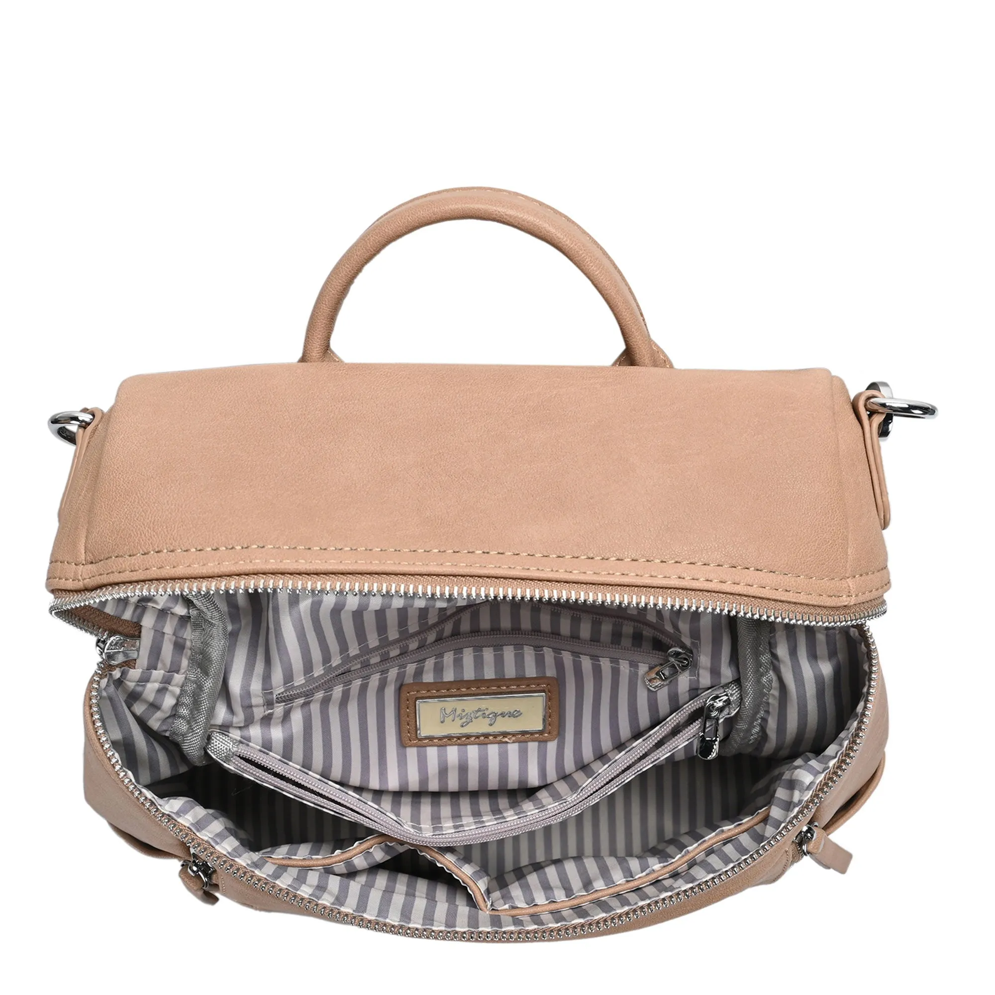 Sienna Utilitarian Shoulder Backpack Purse