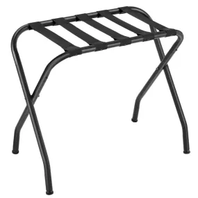 SONGMICS Steel Folding Luggage Rack, Black URLR64B