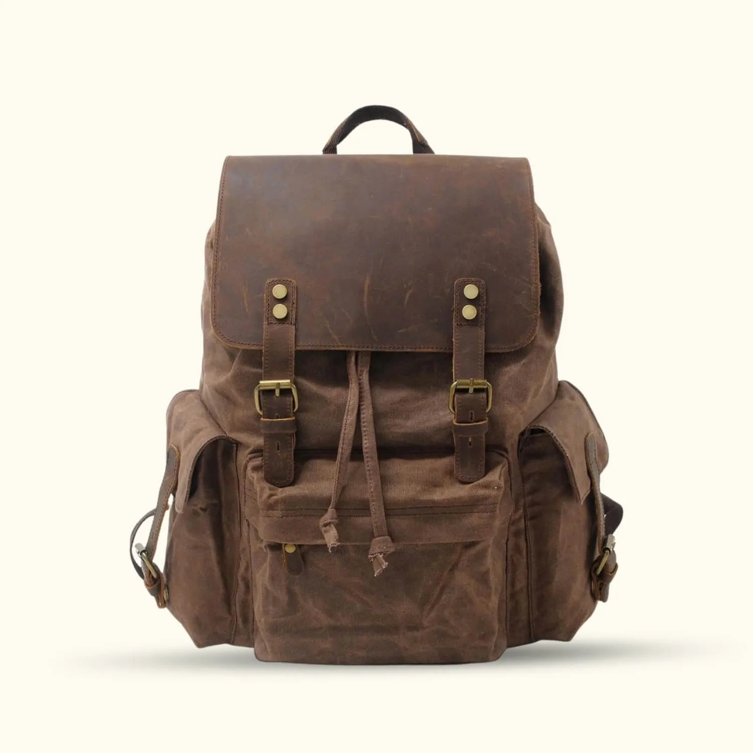 The Lone Star - Unisex Canvas Backpack